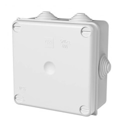 Puszka hermetyczna n/t PK-4 135x135x65mm pusta IP55 biała 0233-00