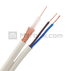 PRZEWÓD KONCENTRYCZNY YAp 1x75Ohm + 2x0,75mm CCTV