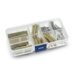 Zestaw śrubek i podkładek dystansowych M3 - Zestaw D - 100szt.