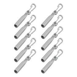 Końcówki haczyki do linki celnej 8mm zestaw 10szt