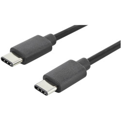 Digitus AK-300138-010-S USB 2.0 cable USB-C to USB-C 1m Black