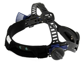 Opaska przeciwpotna, Opaska na głowę, do uzytku z: Maska spawalnicza 3M 7100282441, Czarny