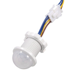 230V PIR Infrared Motion Detector - 20mm - LED
