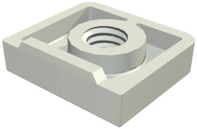 OBO Bettermann 2146509 Nakrętka kontrująca SQ M6, 1 szt.