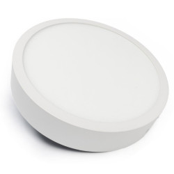 Lampa panel LED Gerrit 12Wciepł (*) okrągły biały 230VAC 3000K