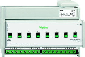 Aktor załączający REG-K/8x230/16 z uruch. ręcznym i detekcją prądu, j-sz MTN647895