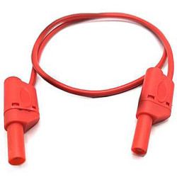 Mueller 22.421-.50M-2 Test Lead 4mm Jack 4mm Jack 0.5m Red 1pc