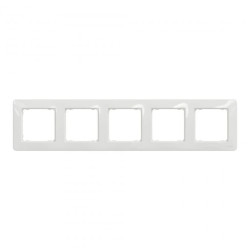 Ramka 5-krotna, biała, Sedna Design SDD311805