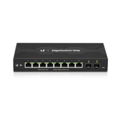 Switch EdgeMAX EdgeSwitch, 8x RJ45 1000Mb/s PoE, 2x SFP Ubiquiti ES-10XP