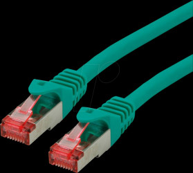 21152631 Patch cable Cat. 6 S/FTP (PiMF), LSOH, green, 1 m