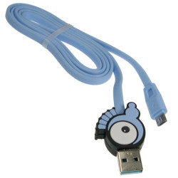Kabel USB/Micro 1m WESDAR Momo Do smartfona/tabletu dla dzieci