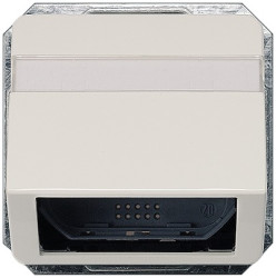 Nakładka, kolor Biały, 1-krotna, Termoplastyczny, Siemens