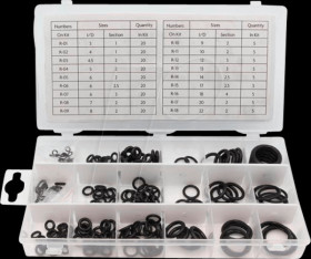HAS02 Nitril O-Ring set, 225-pieces