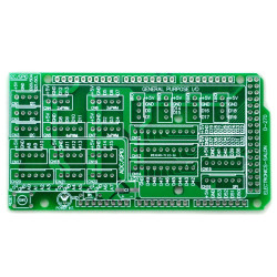 I/O Extension PCB for Arduino MEGA 2560 R3 Board DIY.
