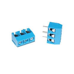 ZŁĄCZE LISTWA ZACISKOWA AK301 3-PIN NIEBIESKA 5mm