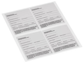 Tabliczka znamionowa Hager FZ10TS1D 1 szt.