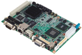 Komputer jednopłytkowy, 2 GB, Intel Atom N270, 1.6GHz, 1x SODIMM DDR2, 10/100/1000 Ethernet, PCI-104, Advantech