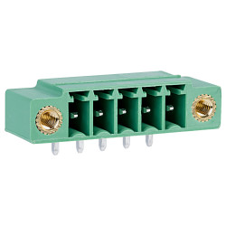 Phoenix Contact 1843826 MC 1,5/ 5-GF-3,5 5 Way PCB Header 8A 3.5mm Flange