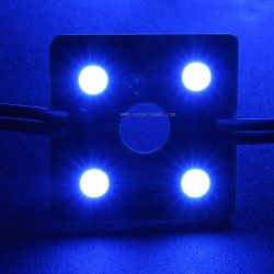 Moduł LED 4x SMD5060 niebieski