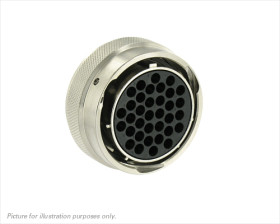 Złącze wielostykowe przemysłowe 35-pinowe Montaż na kablu Wtyczka Souriau Sunbank by Eaton