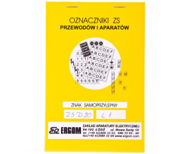 Znaki samoprzylepne ZS D20/L1 E04ZP-02030402700