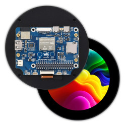 ESP32-P4 3.4" Round Touch Display Dev Board (800x800)