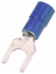 Intercable 180899 Złącze widełkowe 1.50 mm² 2.50 mm² z częściową izolacją niebieski 1 szt.