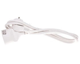 Przedłużacz 1-gniazdo z/u 1,5m /H05VV-F 3x1/ biały P0111