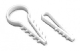 Uchwyt kablowt UWO wbijany biały UWO-10 89128306 /100szt./