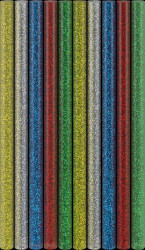 77855 Glitter glue sticks Ø 11 mm, 5 colours/2 sticks per colour, leng