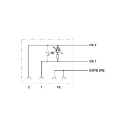 Phoenix Contact 1400648 square connector 230V robust halogen-free cable