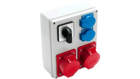 Viplast Rozdzielnica Gniazdo 32/5 + 16/5 + 2X250v + L-P