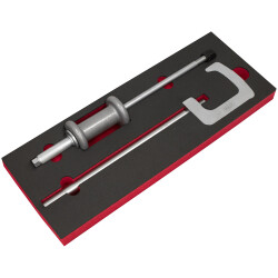 Sealey VS3817 Slide Hammer &amp; G-Hook Set 3pc