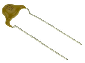 Jednowarstwowy kondensator ceramiczny (SLCC) 500V ac 22pF THT U2J ±10