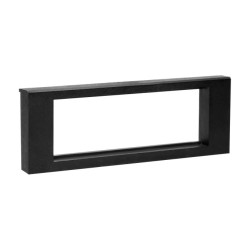 Ramka bez separatorów do kaset NORGEN, czarna,OR-GM-9010/B/RM