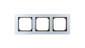 Sonata Ramka Potrójna Aluminium Metal R-3Ra/35