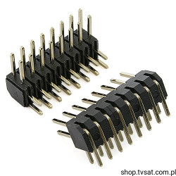 SE2-016-R430/1-55/2 Connector 2 x 8 Pin Horiz THT ETEC