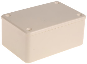 Obudowa ABS szerokość zew. 56 mm długość zew. 85 mm wys. zew. 39 mm CAMDENBOSS IP54 Beżowy