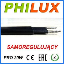 Kabel grzejny samoregulujący PRO 20W/m /mb/