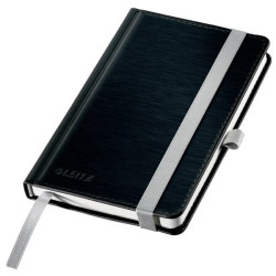 Leitz 44911094 Notebook Squared Satin black 80 sheets A6 Paper