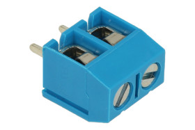 Łączówka; XY306A-02P 5.0mm; AK306; 2 tory; R=5,00mm; 10mm; 17,5A; 250V; przewlekany (THT); proste; otwór kwadratowy; śruba maszy