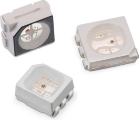 LED, SMD, 3528, Ø 2.4 mm, red/green/blue, 120°, 150141M173100