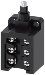 Wyłącznik krańcowy otwarty 2Z 1R pełzające tworzywo 30mm trzpień teflonowy IP10 3SE5250-0PC05