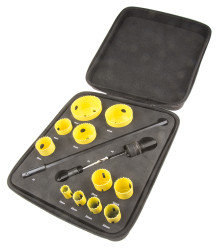 Wiertło Ø: 16 → 76mm HSS Starrett Zestaw otwornic