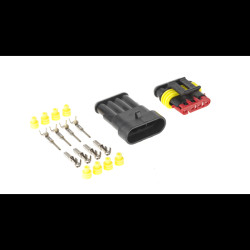 Złącze hermetyczne poczwórne