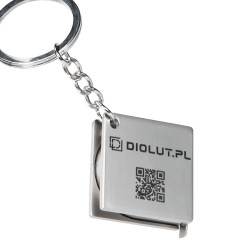 Breloczek metalowa miarka 1m