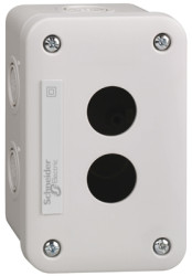 Enclosure, empty, for control and signal devices, XALE2