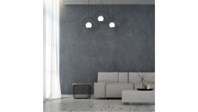 Lampa Sufitowa Hornet, Dymionie Szklane Klosze, Gwint E14 K-Jsl-1306/3W Kaja...