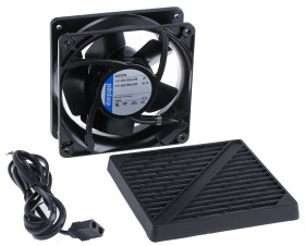 Zestaw wentylatorów osiowych 115 V AC AC 119 x 119 x 38mm 18W 180m³/h 50dB(A)