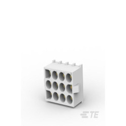 TE Connectivity 350829-4 Connector Female Shrouded Vertical 3X04